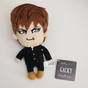GACKT Gakucchi Furyu Mascot 7" Plush Doll TAG Japan J-POP JPOP